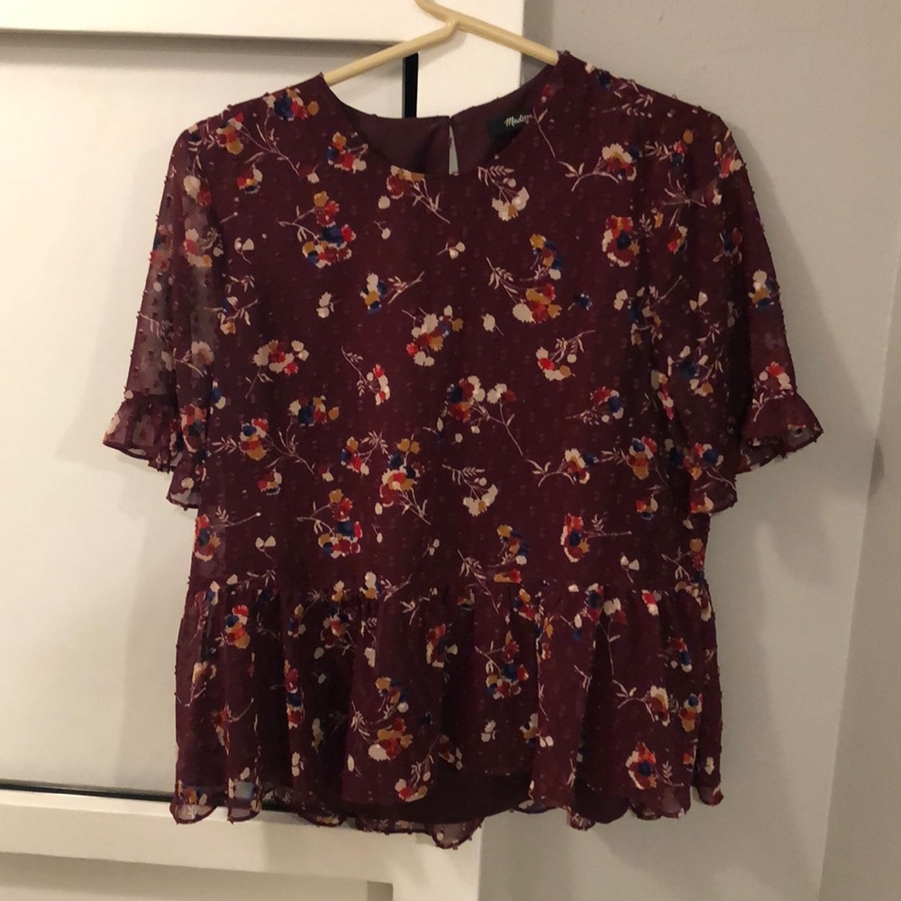 Madewell Peplum Blouse